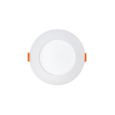 Світильник вбудований LED 12W 3CCT 1050Lm 160-265V d-147мм h27мм білий кругл./1/60 ALEXIS-12 3CCT