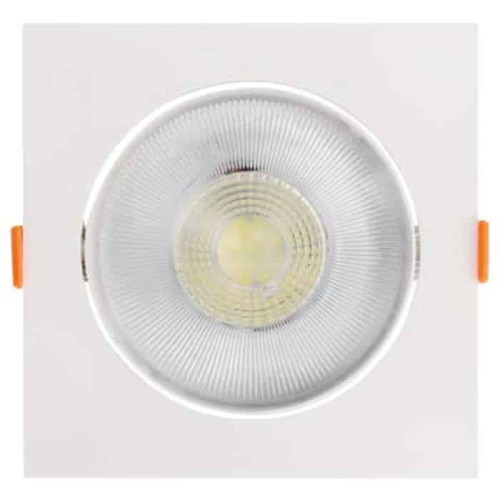 Світильник вбудований LED 12W 6400K 1041Lm 100-240V 125мм білий квадратн. MAYA-12