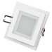 Світильник вбудований LED 6W 4200K 480Lm 165-260V 96мм білий квадратн. MARIA-6