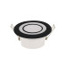 Світильник вбудований LED 5W 4200K 350Lm 170-265V d-82мм чорний кругл./1/50 CARTER-5