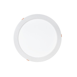 Світильник вбудований LED 24W 3CCT 2270Lm 160-265V d-220мм h27мм білий кругл./1/30 ALEXIS-24 3CCT