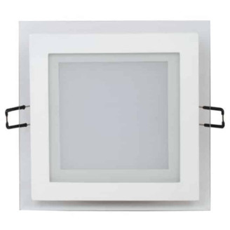 Світильник вбудований LED 12W 4200K 744Lm 165-260V 160мм білий квадратн. MARIA-12