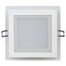 Світильник вбудований LED 12W 4200K 744Lm 165-260V 160мм білий квадратн. MARIA-12