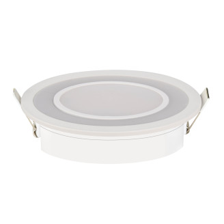 Світильник вбудований LED 12W 4200K 1000Lm 170-265V d-145мм білий кругл./1/20 CARTER-12