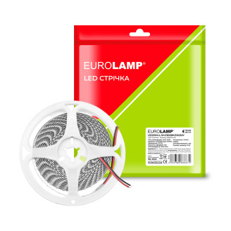 LED Стрічка SMD 120 діодів/м, 5м, 12V, 12W/M, 3000K EUROLAMP