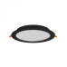 LED світильник Back вбудований круглий VIDEX 20W 5000K Black