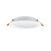 LED світильник Back вбудований круглий VIDEX 15W 5000K