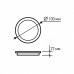 Світлодіодний EUROLAMP LED Світильник круглий DownLight 6W 4000K (скло)