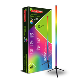 LED Торшер підлоговий 10W RGB DC5V EUROLAMP