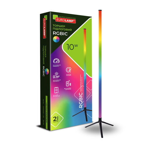 LED Торшер підлоговий 10W RGB DC5V EUROLAMP