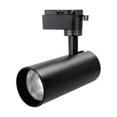 Світильник трековий COB LED 10W 3CCT 800Lm 160-265V чорний/1/50 BREMEN-10 3CCT