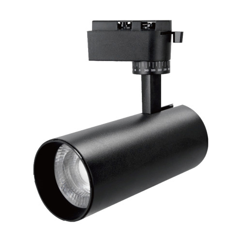 Світильник трековий COB LED 10W 3CCT 800Lm 160-265V чорний/1/50 BREMEN-10 3CCT