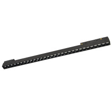 Світильник трековий лінійний магнітний SMD LED 6W 4200K 540Lm 48V DC чорний/1/60 MAGNET-LL1