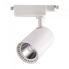 Світильник трековий COB LED 18W 4200K 1170Lm 100-240V білий LYON-18