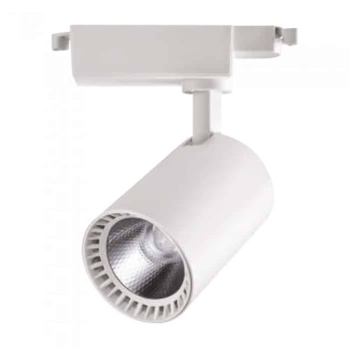 Світильник трековий COB LED 18W 4200K 1170Lm 100-240V білий LYON-18