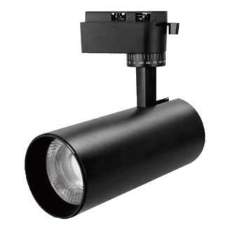 Світильник трековий COB LED 30W 3CCT 2400Lm 160-265V чорний/1/20 BREMEN-30 3CCT