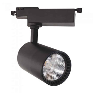 Світильник трековий COB LED 18W 4200K 1170Lm 100-240V чорний LYON-18