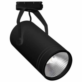 Світильник трековий COB LED 30W 4200K 2000Lm 180-240V чорний BERN