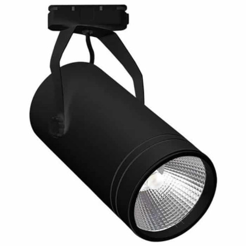 Світильник трековий COB LED 30W 4200K 2000Lm 180-240V чорний BERN