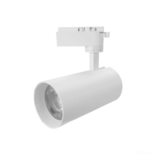 Світильник трековий COB LED 40W 3CCT 3000Lm 160-265V білий/1/20 BREMEN-40 3CCT