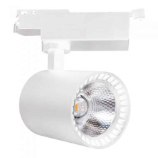 Світильник трековий COB LED 24W 4200K 1560Lm 100-240V білий LYON-24