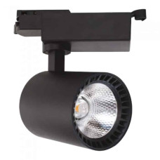 Світильник трековий COB LED 24W 4200K 1560Lm 100-240V чорний LYON-24