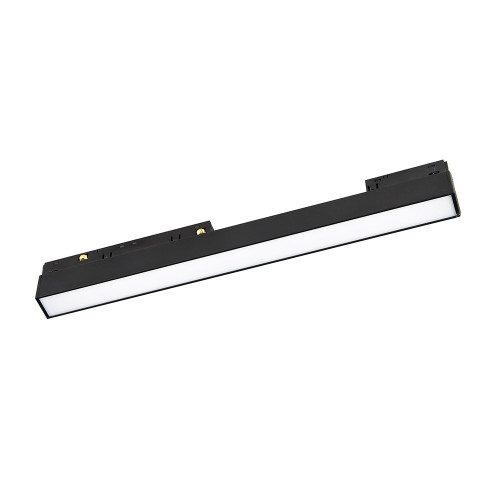Світильник трековий лінійний магнітний SMD LED 12W 4200K 1260Lm 48V DC чорний/1/60 MAGNET-LM1