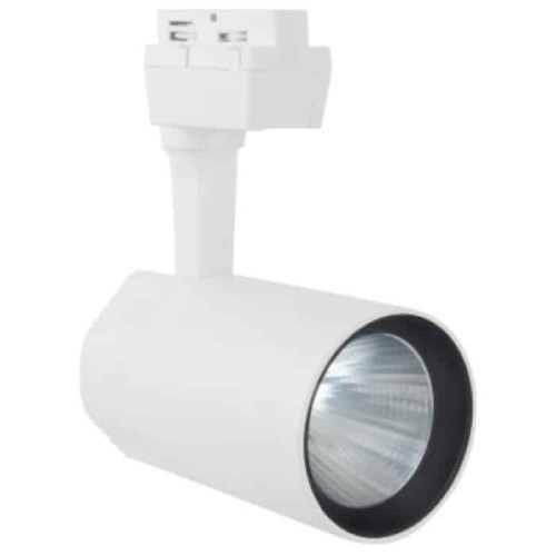 Світильник трековий COB LED 30W 4200K 2400Lm 175-265V білий VARNA-30