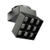 Світильник МАГНІТНИЙ трековий VIDEX LE29B 16W 4000K 48V Black