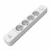 EUROELECTRIC Мережевий фільтр-подовжувач Х4, 10А, 2М з USB, Type-C+Type-А