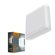 LED Світильник архітектурний AR06 IP54 VIDEX 6W 2700K білий