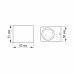 LED Світильник архітектурний AR011G IP54 VIDEX GU10