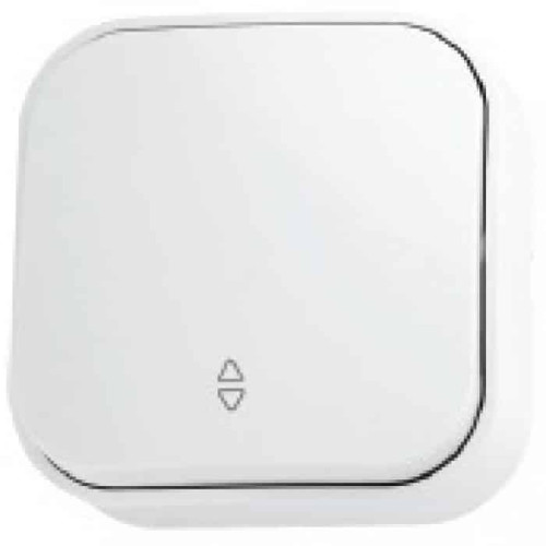 Выключатель  накладной проходной 1-клв. 10А 250V IP20 белый EVA — купите по выгодной цене в CabLED MARKET